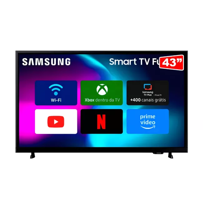 Smart Monitor TV 43" Samsung LS43F6000FGXZD Full HD LED HDR10+