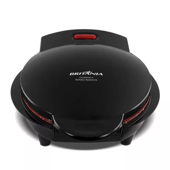 Omeleteira Britânia BOM02P Antiaderente Redstone 750W 220V