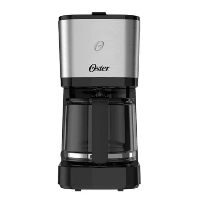 Cafeteira Oster Inox Com Jarra De Vidro 1,2 Litros 220V