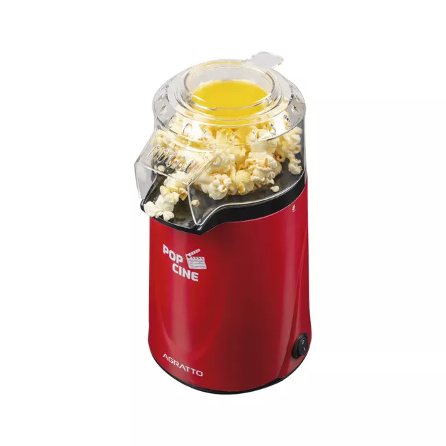Pipoqueira Pop Cine Agratto Pp-01 Vermelha 1200W C/ Dosador - 110V