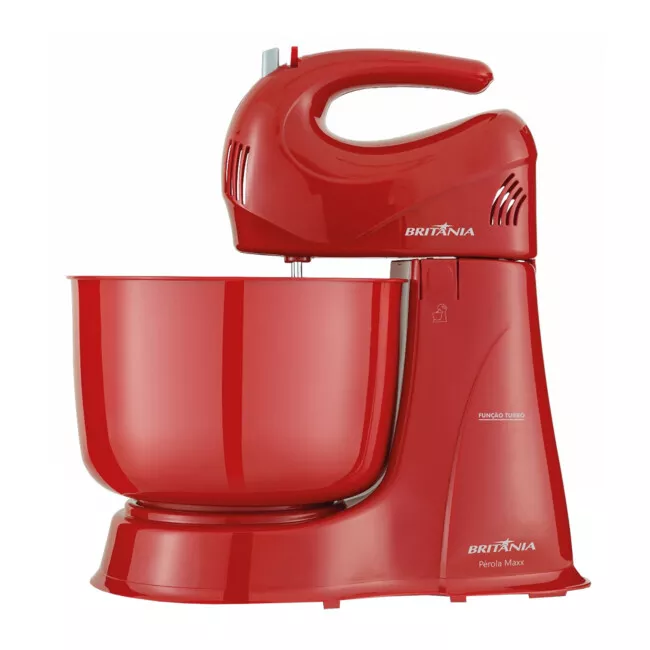 Britânia Batedeira Pérola Maxx 220V Vermelho