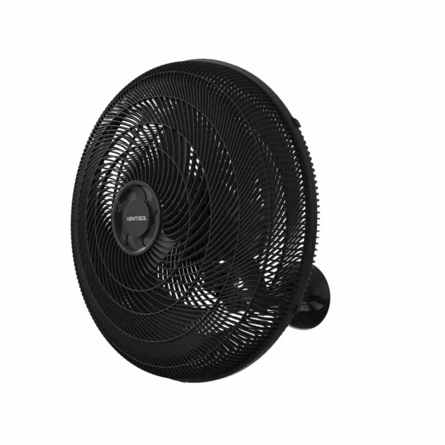 Ventilador De Parede Ventisol Oscilante New 50Cm Preto 220V