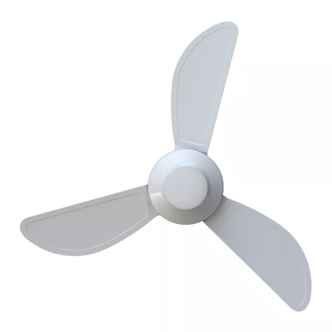 Ventilador De Teto Ventisol Mistral Led Inverter Controle Remoto Bivolt Branco