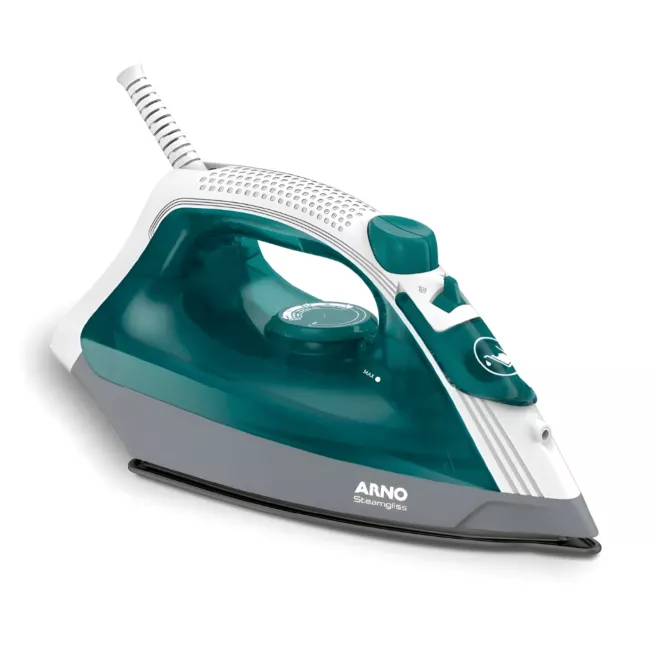 Ferro de Passar a Vapor Arno Steamgliss FSGP Base Antiaderente e Ponta de Precisão - 110V